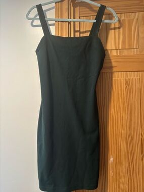 Dark Green Mini Dress